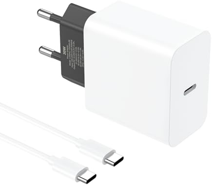 Chargeur USB C 30 W pour Google Pixel 7, Pixel 7 Pro, Pixel 8 P ro, Pixel 6, Pixel 6 Pro, 9, 9 Pro Fold, Aptateur Secteur Type C, 2 M Câble USB C Chargeur