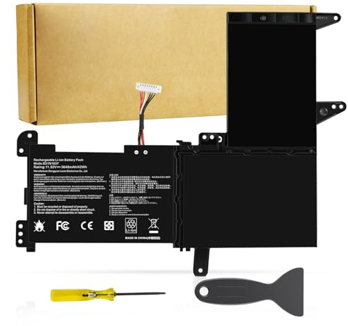 Futurebatt B31N1637 C31N1637 Laptop Battery Replacement for ASUS VivoBook X510 X510U X510UQ X510UA X510UAR X510UF S15 S510U S510UF S510UQ S510UN S510UR S510UA F510 F510U F510UA F510QA B31B12H B31BI9H