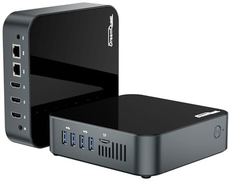 DreamQuest Mini PC Pro Ιntel Alder Lake Ν95(bis zu 3,4 GHz) 16GB DDR4 512GB SSD M.2,W11 Pro Mini Desktop Computer Gigabit Ethernet/WiFi 5/BT5.0/Zwei HDMI 4K UHD Kleiner PC für Büro/Schule
