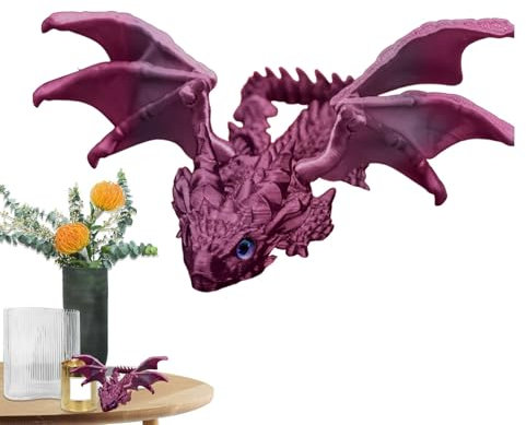Giocattoli Drago, Figure Di Drago per - Drago Articolato 3 D Stampato - Articolazioni Di Mobili, Giocattoli Esecutivi Da Ufficio per, Adulti, Collezionisti