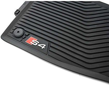 Audi S4 (B9 8 W) Toutes Saisons Tapis de Sol Avant A4 Original Paillassons en Caoutchouc Tapis de Sol en Caoutchouc 2 pièces 8 W106 1221 a 041