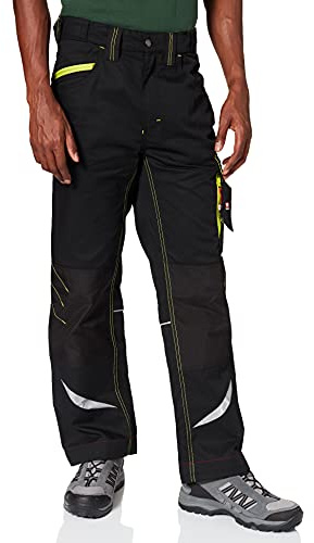 Bullstar Herren Ultra Arbeitshose, Schwarz (Schwarz 100), 48 EU