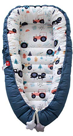 DorkasDE Babynest Kuschelnest Matratze im Bett Faltbett Babybett Reisebett