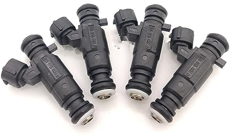 NAUTIG Injecteur Buse 4X Buse D'injecteur De Carburant 0280156105 079133551A pour pour ALLROAD pour A8 L 3.7 4.8 pour A6 6cyl 4.2L 2003-2014 Injection De Voiture Injecteur À Essence