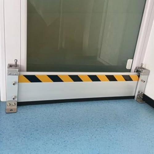 JXIPANUL Aluminium Alloy Flooding Control Baffle Easy To Install with Rubber Seal, 20 CM Tall Heavy Duty Anti-Flood Wall Dams, Garden/Gates/Market Water Baffle (Color : H 20cm, Size : L 100cm)