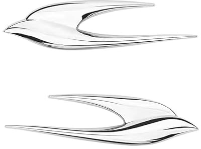 SANNIFA Auto Emblem Aufkleber für VW T-ROC Cabriolet 1 (I) AC7 I 2019-2024,Autoaufkleber Kühlergrill Front Motorhaube Kofferraum 3D Logo Heckklappen Buchstaben Selbstklebende Ersatz Dekoration