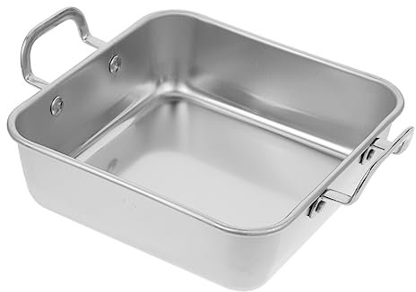 Amosfun Molde Para Hornear Pasteles De Tiramisú De Plata De 15 Cm Molde Antiadherente De Metal Para Fiestas Caja Para Guardar Pasteles Uso Doméstico