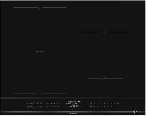 De Dietrich DPI4431X, Plaque à induction Stellar Stainless Steel, Black
