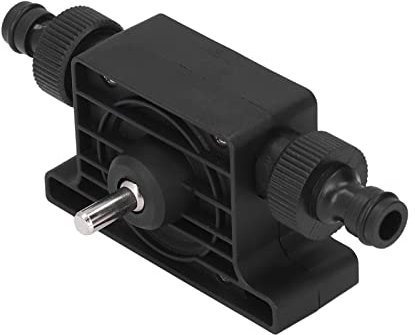 Electric Drill Pump, Self Priming Water Transfer Pump for Home, Garden, and Outdoor Use with Resistant Engineering Plastic Body