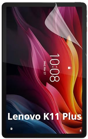 PHONILLICO Film Protection Ecran en Plastique pour tablette Lenovo K11 Plus [PACK 2] Ultra Resistant Ecran Protecteur