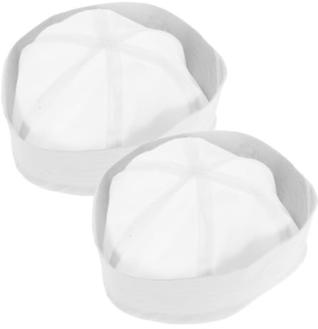 FOMIYES 2 Stück Weiße Matrosenmützen aus Angenehmem Material Kostümhüte für Erwachsene Cosplay und Maskenball Partyaccessoire Meeresthema