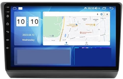 Dispositivo di navigazione per auto Autoradio con schermo touchscreen da 9 pollici navigazione GPS multimediale supporto Bluetooth 4G Wi-Fi(8 Core 4G+Wifi 4G+64G)