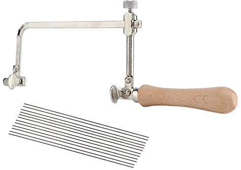 Vistreck Sierra de Acero para Carpintería DIY con de Madera - Juego Herramientas Joyería (#1)