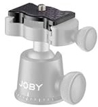 Joby JB01570-BWW QR Platte 3K PRO - Arca-kompatible Schnellwechselpatte, passend für 3K PRO Kugelkopf/GorillaPod 3K PRO Kit, für Foto, Video, Vlogging, für Canon, Nikon, Sony, aus Aluminium