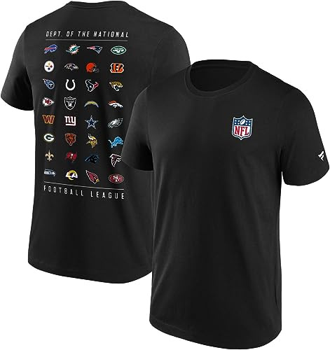 Fanatics NFL All Team Logo Männer T-Shirt schwarz NFL, Sport