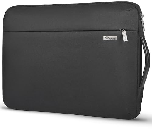 Voova 13 Inch Laptop Sleeve 360°Protective Case for MacBook Pro M5 A3426 | Slim Waterproof Laptop Sleeve Bag with Handle for MacBook Air 13 M1/M2/M3/M4 2020-2025, MacBook Pro 13/14, iPad Air/Pro 13