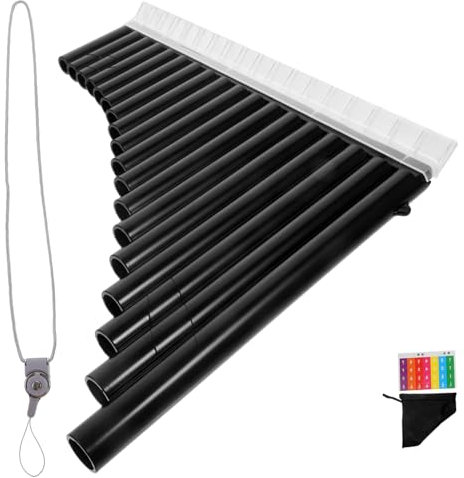 Generic Performance Panflöte C-dur Musikinstrument Für Anfänger Und Tragbare Hochwertige Panpipe Mit Angenehmem Und Kreativer Gestaltung