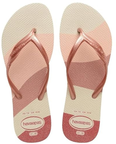 Havaianas - Fantasia Gloss, Infradito Da Donna Comode, Minimaliste E Versatili Con Tocchi Brillanti