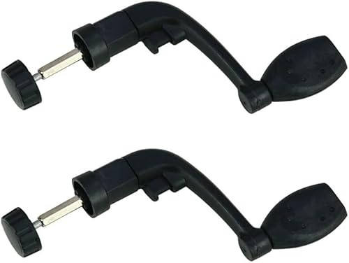 2 Stücke Angelrollengriff Angelrolle Griff Kunststoff Angelgriff Universal Angelrolle Drehgriff Für Ersatzteile Power-Griff Für Angelrollen