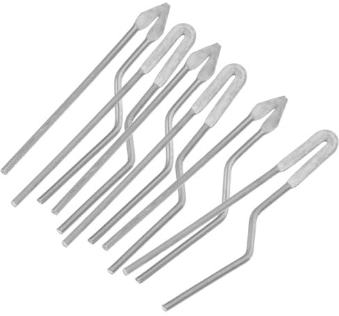 HOMSFOU 6piezas Puntas Para Pirograbado Alta Resistencia Para Máquina De Quemar Madera Kit Con Consejos De Alambre Para Manualidades y Suministros De Pirografía