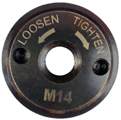 tiyiyok Ecrou de Serrage Rapide M14 Meuleuse, D'angle pour Travaux de Meulage avec Extraction, pour Meuleuse 115 e 125 mm de Toutes Marques