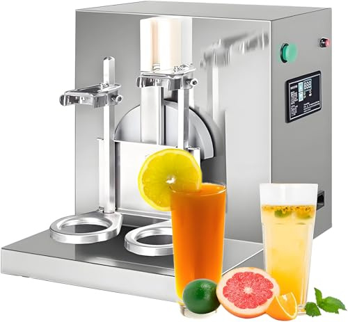 ZMJGLL Macchina Automatica per agitare Il tè al Latte, agitatore Elettrico per tè al Latte a Doppia Cornice e Cocktail, 400 Giri/min, Doppie Tazze per Il tè a Bolle, tè Bobas