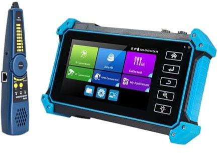 Tester for telecamere CCTV con ingresso VGA, monitor, tester for IP, 8MP, AHD, CVI, SDI, 5.4 , 5, IPC,Alta risoluzione(TI-N9652-C)