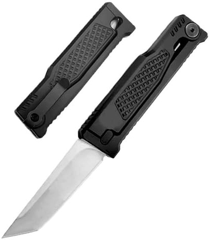 Joa Taschenmesser tanto Klappmesser Alu Stahl knopfdruck Klein Edc Multi messer flipper D2