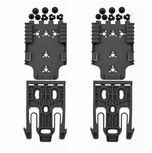 Kit QLS Da 2 Pezzi For Fondina For Pistola, Kit Sistema Di Bloccaggio Rapido Con Qls 19 E Qls 22, Accessori Adattatori For Fondina For Pistola A Connessione Rapida