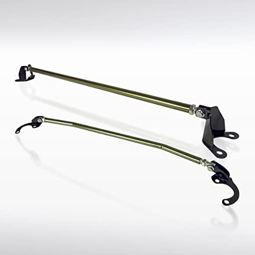 Autozensation For Integra Civic Upper Front Rear Strut Bars Tower Brace