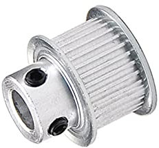 ZHaonan-zahnriemenscheibe GT2. Zahnriemenscheibe, Bohrung 8mm 10mm 12mm, 38 Zähne, für 2GT Gürtel in linearem, 2GT Riemenscheibe 38T. (Color : Belt Width 9mm, Size : Bore 12mm)