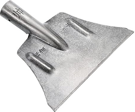 PATIKIL 9 Pouces Jardin Pelle, Extérieur Nettoyage Bêche Désherbage Pelle Acier Plat Glace Pelle Pelouse Truelle Plantation Outil pour Ferme Cour