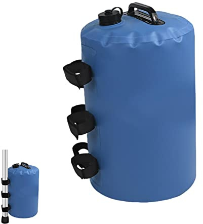 Zeltgewicht-Wassersack – Baldachinzelt-Sandsäcke | 20L Beingewichtstasche für Baldachin, Baldachin-Wassergewichtstasche, multifunktionale Wasserzeltgewichte Sandsäcke, Fester Wassersack für den