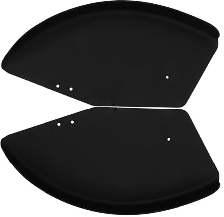 minkissy Rollstuhl Seitlicher Spritzschutz 2 Stück Weicher Windschutz Kleiderschutz Radschutz Seitenteil 17X8 Zoll Für Mobilitätshilfen