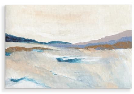 artboxONE Holzbild 30x20 cm Natur Whisoers of a Distant Land von Künstler Nikita Jariwala