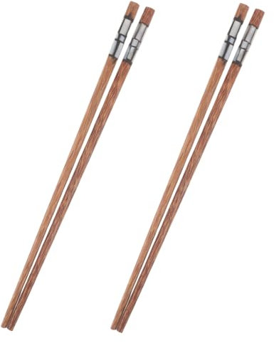 YKJGRTF Palillos japoneses, Palillos Personalizados, 2 Pares de Palillos creativos, Utensilios for Servir, Palillos, Cubiertos, Palillos for Chef japonés