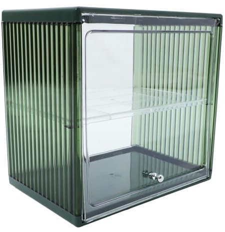 HOLIDYOYO Contenitore Per Pane a Trasparente Scatola Di Plastica Riutilizzabile Per Conservare Pane e Dessert in Cucina Organizer Per Panetteria e Casa
