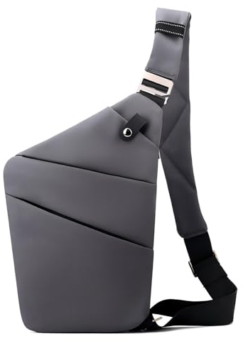 BIRDDIE Borsa Al Petto Monospalla Antifurto Grande Capacità Leggera