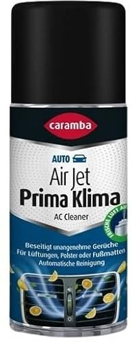 Caramba Air Jet Prima Klima, Geruchsneutralisation des Autoinnenraums, Beseitigt Rauch-, Essens- und Haustiergerüche, für lang anhaltende Frische, 100 ml