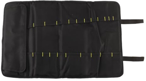 Orivin Leere Werkzeugtasche zum Aufrollen, multifunktionale Werkzeugaufbewahrungstasche, geeignet für Schraubenschlüssel, Schraubendreher, Zangen