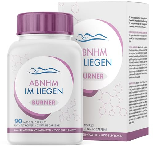 ABNHM im Liegen Burner Kapseln | Ideal begleitend für dein Ziel | einfache Anwendung | Inhalt 90 Kapseln