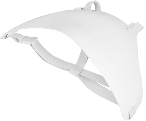 Toddmomy Brustschutz für Fechten aus Leichtem PVC mit Umfassendem Schutz und Komfortablem Sitz für Fechtübungen und Trainingseinheiten in Weiß