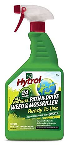 Hytrol - Glyphosate Free - All Natural Weed Killer & Moss Killer