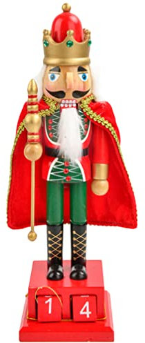 Beavorty Casse-Noisette De Noël Bois Figurine De Soldat Décoration Festive pour Maison Et Bureau Ornement De Noël