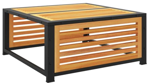 vidaXL Gartentisch 68x68x30 cm Massivholz Akazie