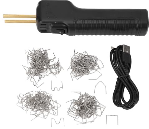 Pistola di Ricarica Portatile Senza Fili Portatile per Saldatrice di Plastica, Kit di Riparazione per Paraurti per Auto, per Riparazioni Automobilistiche