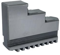 DAISHUJIE Drehfutter Spannfutter mit Vier Backen K12-80 K12-100 K12-125 K12-160 Universal-Vierbackenfutter mit Kartenfuß, mechanische Drehmaschine (4 Stück/Set)(K12-125R)
