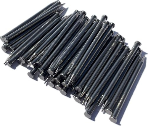 TECK Stahlnägel, 2,0 mm x 55 mm, Flachkopf, 100 Stück, blank | extra stark für Mauerwerk, Beton und Ziegel