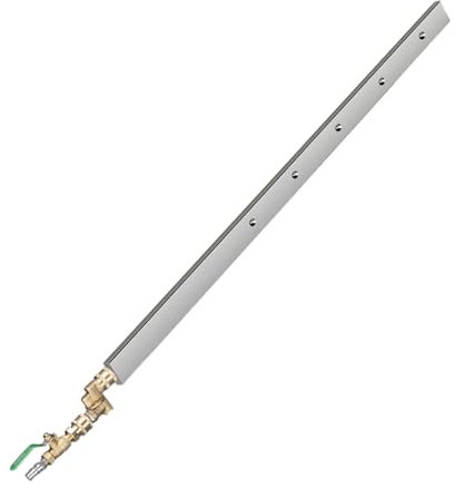 Rengöring för bilradiator, förstärkt rengöringshandtag | bärbar rengöring i rostfritt stål 61 cm högt tryck för kondensatorer och rännor