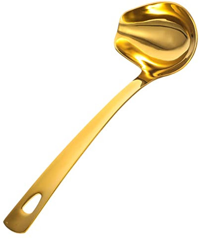 VALICLUD Soßenlöffel Küchenlöffel für Öl und Suppe Langlebig und Spülmaschinenfest für Zuhause Restaurant